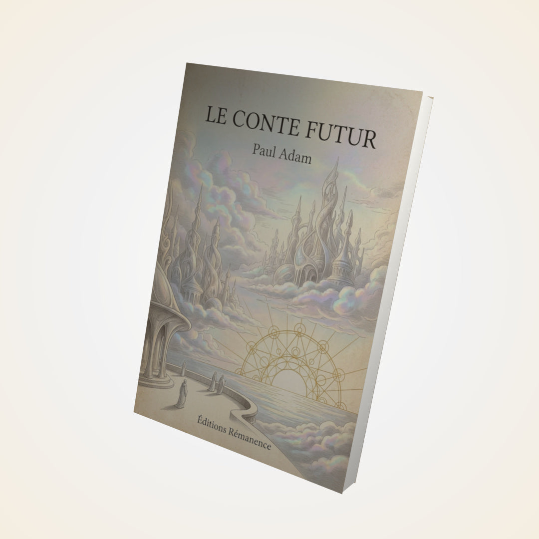 Livre Le conte futur - Paul Adam - Couverture 3D