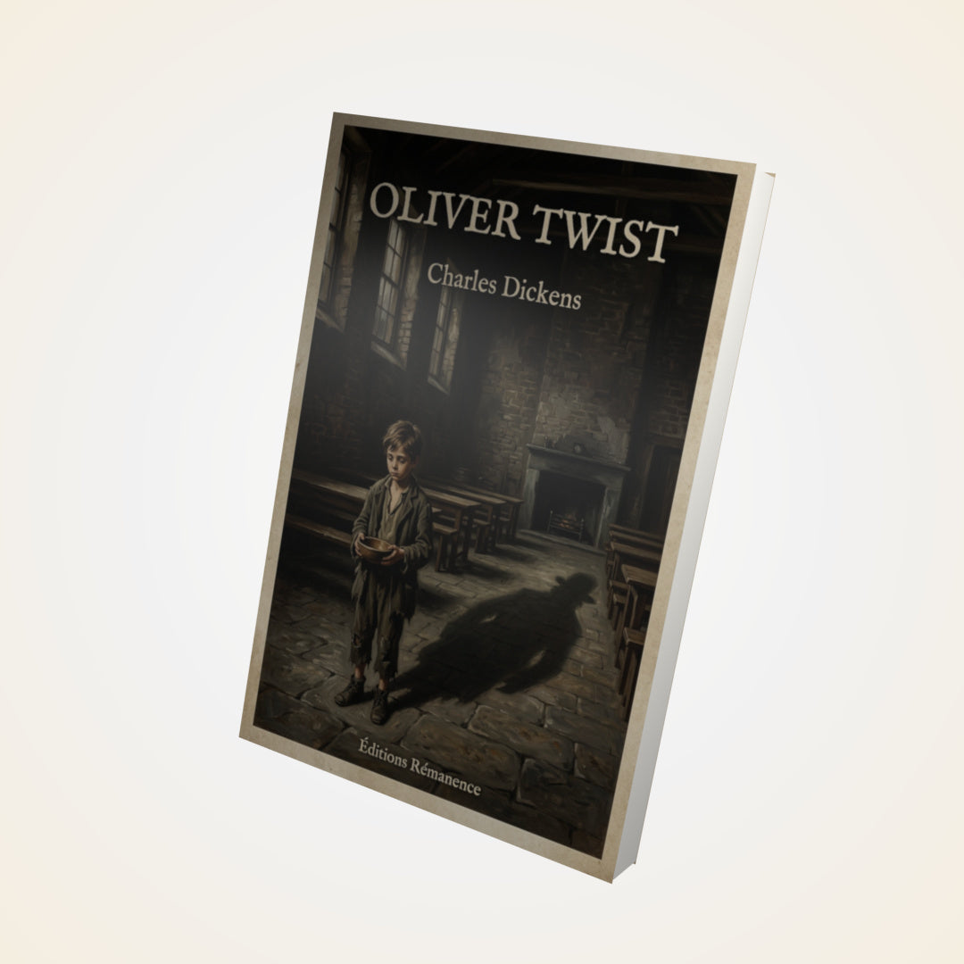 Livre Oliver Twist - Charles Dickens - Couverture 3D