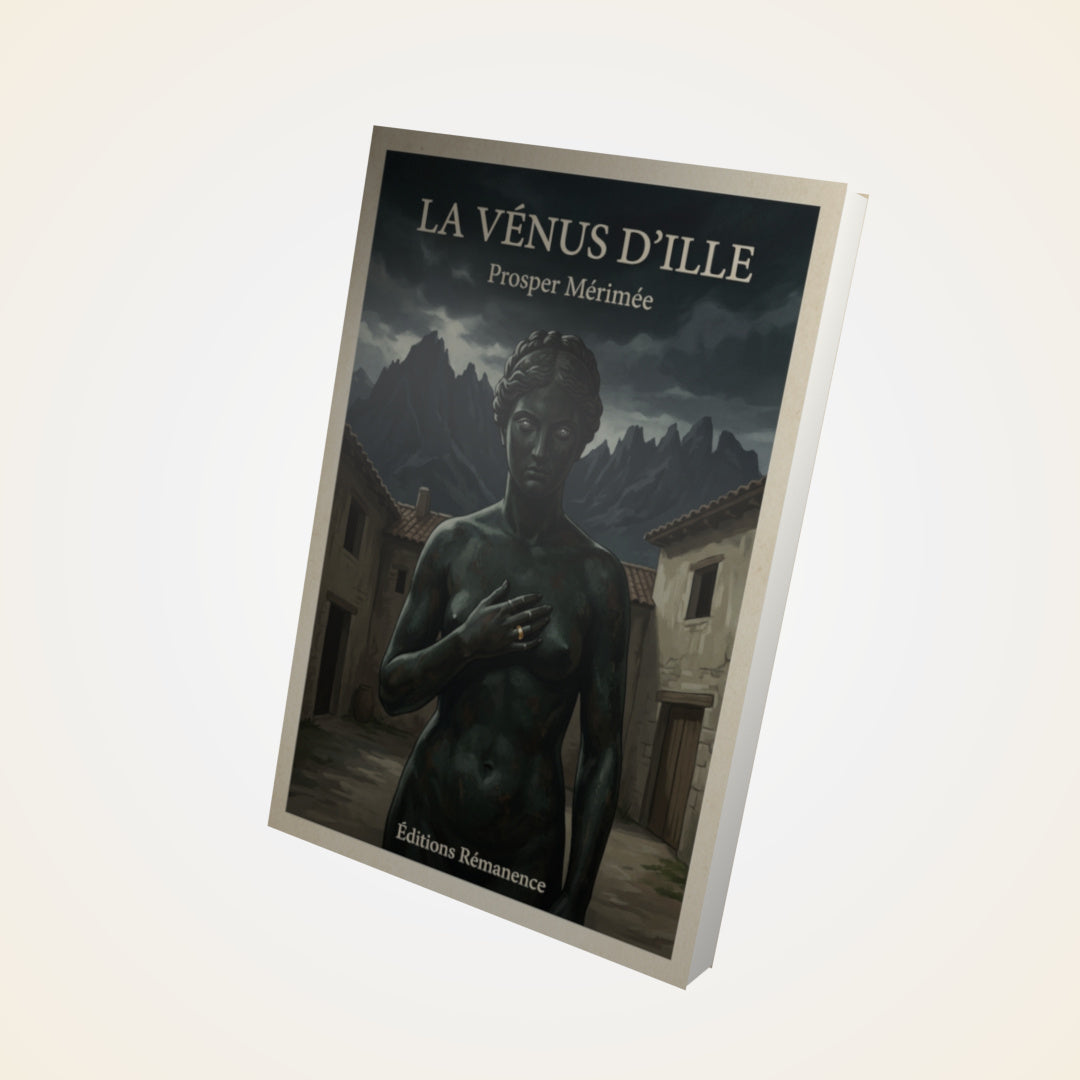 Livre La Vénus d'Ille - Prosper Mérimée - Couverture 3D