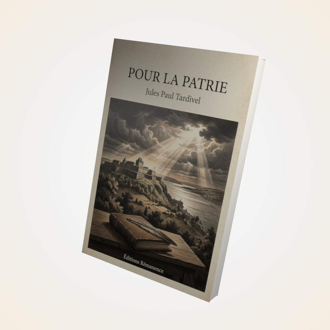Livre Pour la patrie - Jules Paul Tardivel - Couverture 3D