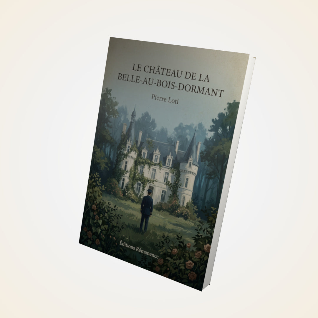 Livre Le château de La Belle-au-bois-dormant - Pierre Loti - Couverture 3D