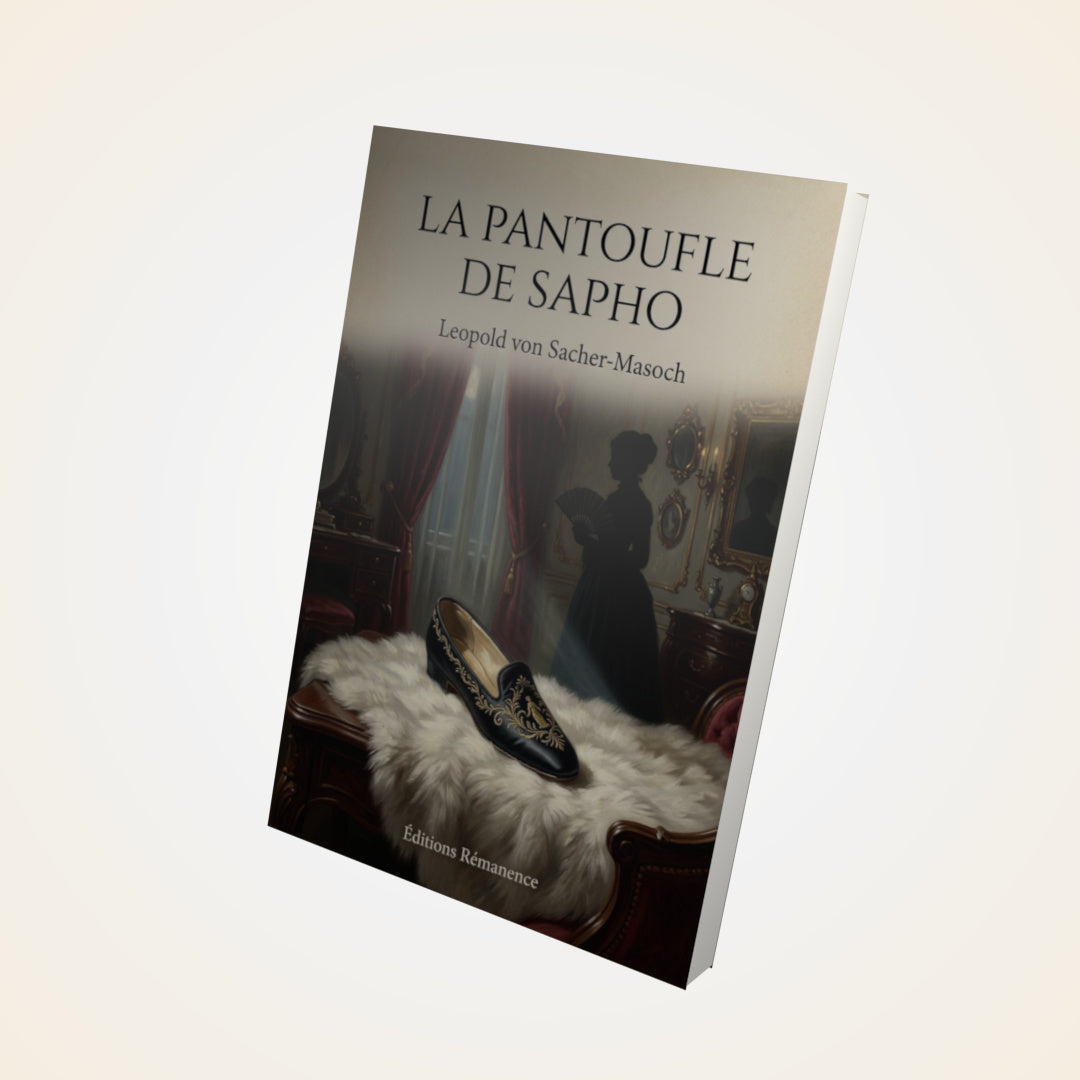 Livre La Pantoufle de Sapho - Leopold von Sacher-Masoch - Couverture 3D