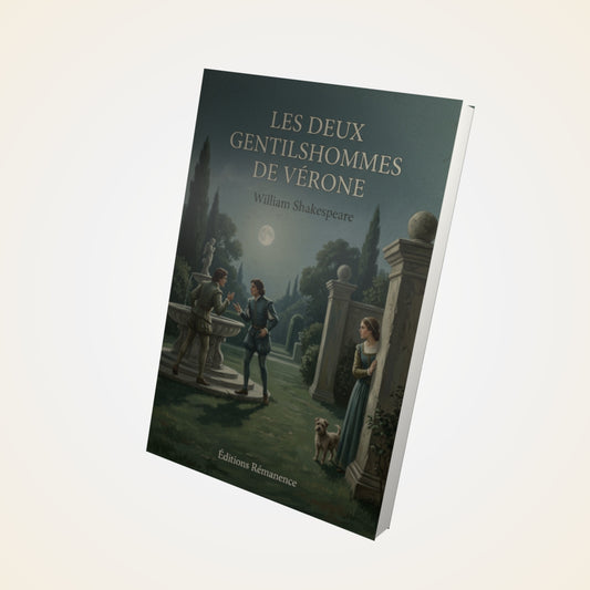 Livre Les Deux Gentilshommes de Vérone - William Shakespeare - Couverture 3D