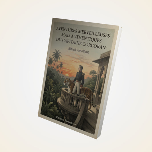 Livre Aventures merveilleuses mais authentiques du capitaine Corcoran - Alfred Assollant - Couverture 3D