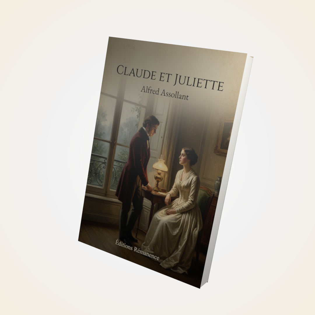 Livre Claude et Juliette - Alfred Assollant - Couverture 3D