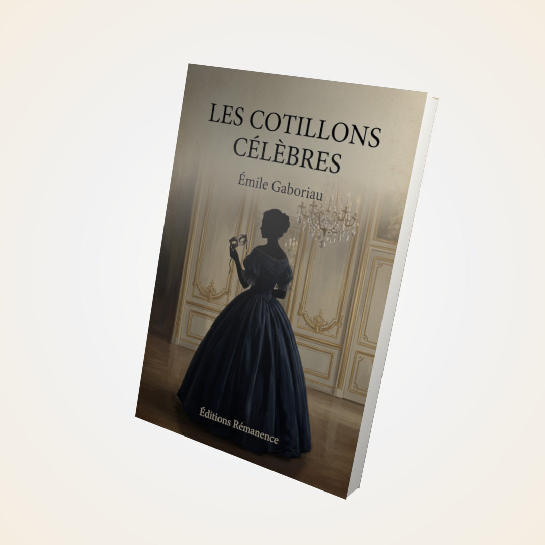 Livre Les cotillons célèbres - Émile Gaboriau - Couverture 3D
