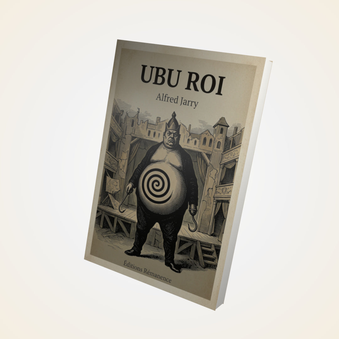 Livre Ubu Roi - Alfred Jarry - Couverture 3D