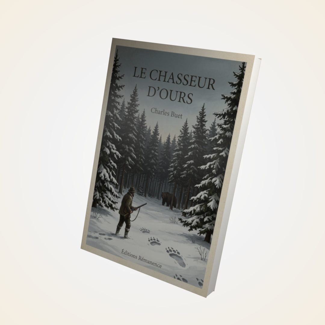Livre Le chasseur d'ours - Charles Buet - Couverture 3D