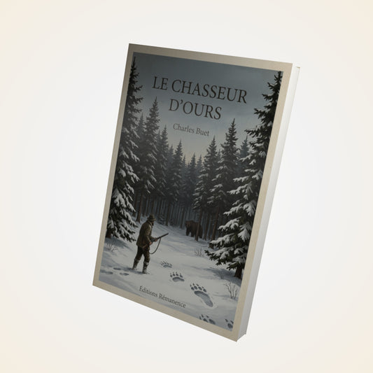 Livre Le chasseur d'ours - Charles Buet - Couverture 3D