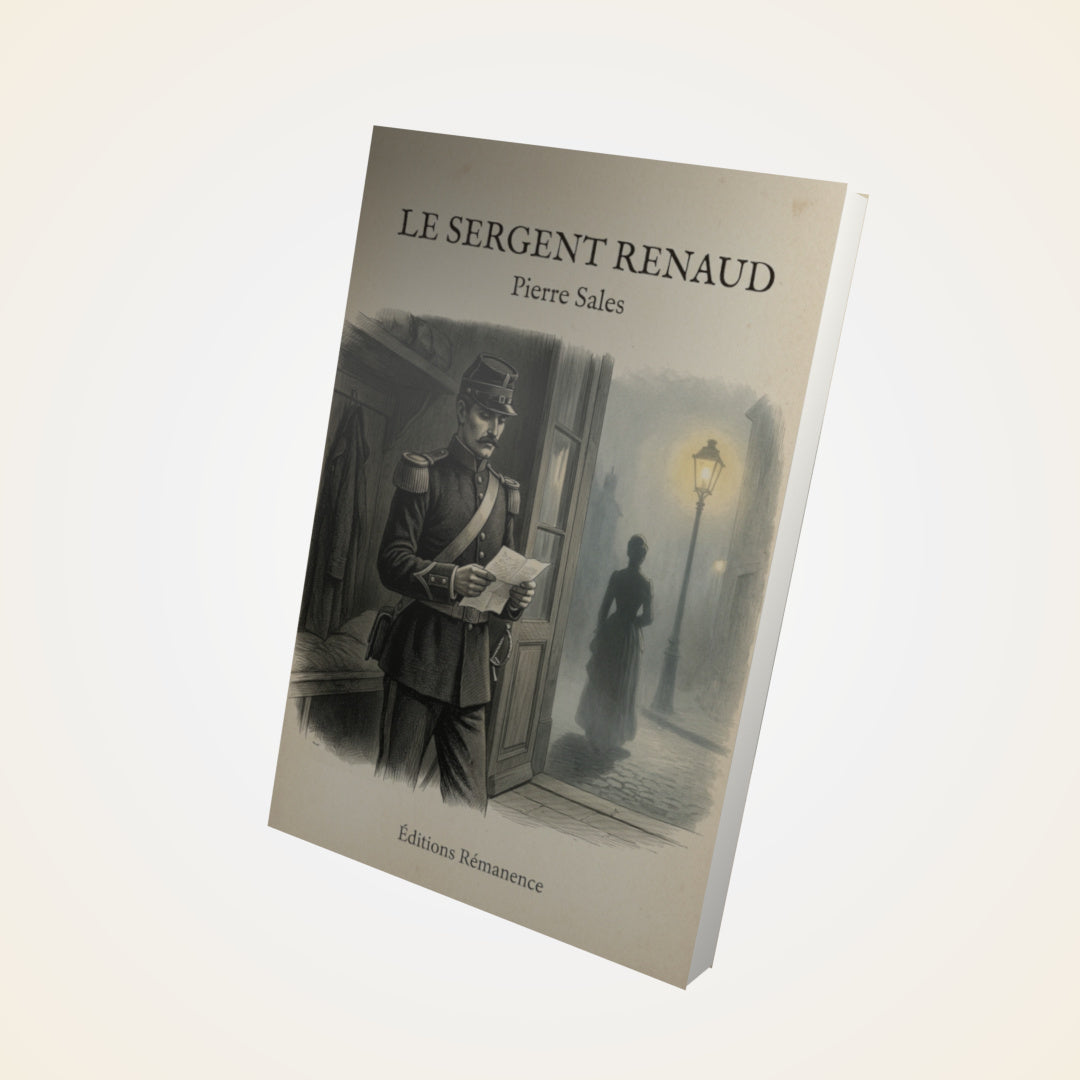 Livre Le sergent Renaud - Pierre Sales - Couverture 3D