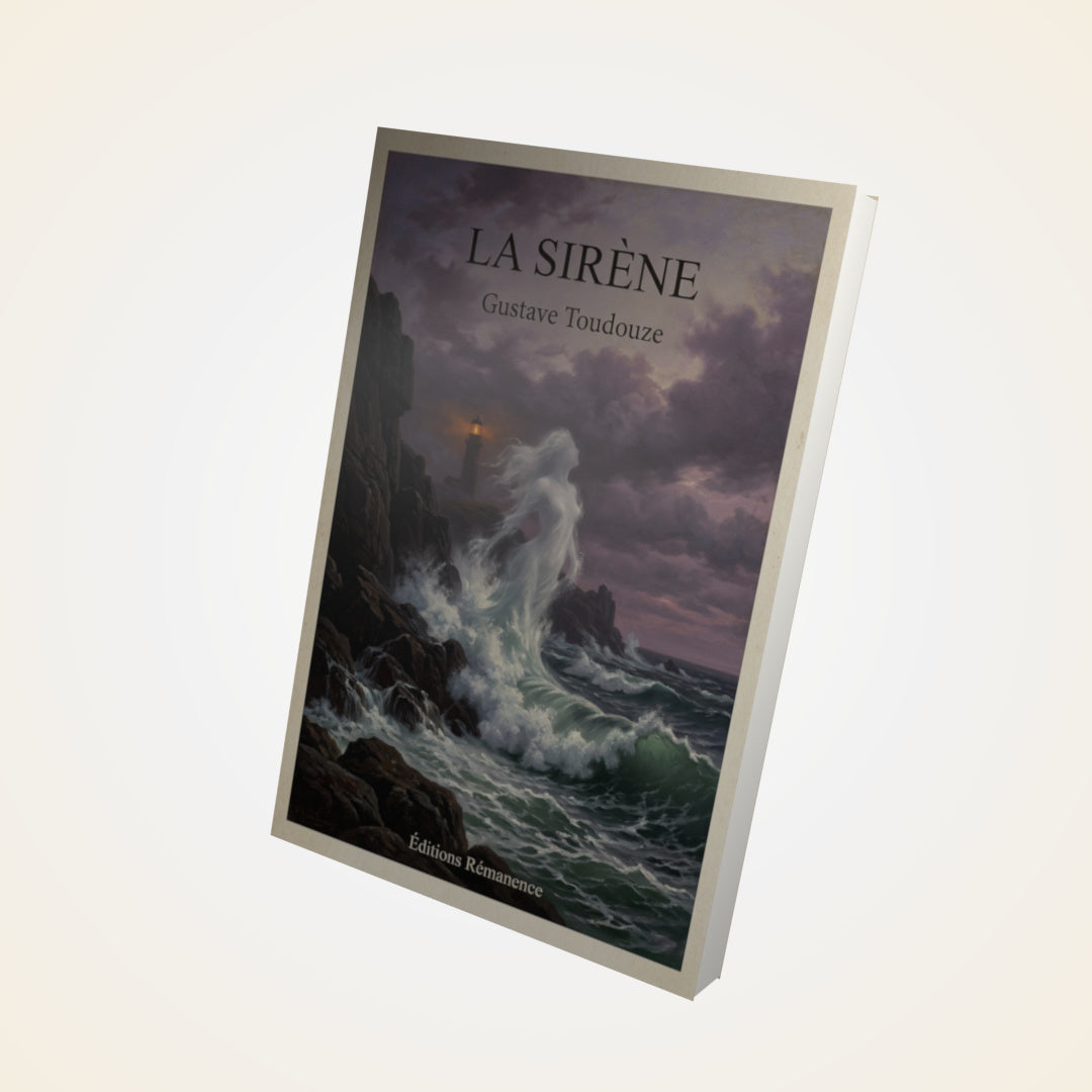 Livre La sirène - Gustave Toudouze - Couverture 3D