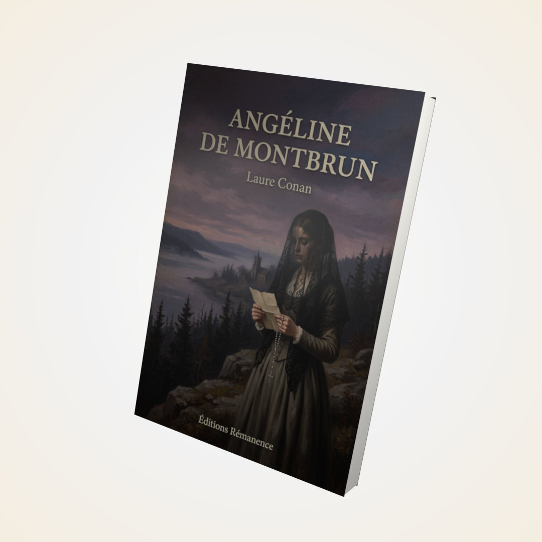 Livre Angéline de Montbrun - Laure Conan - Couverture 3D