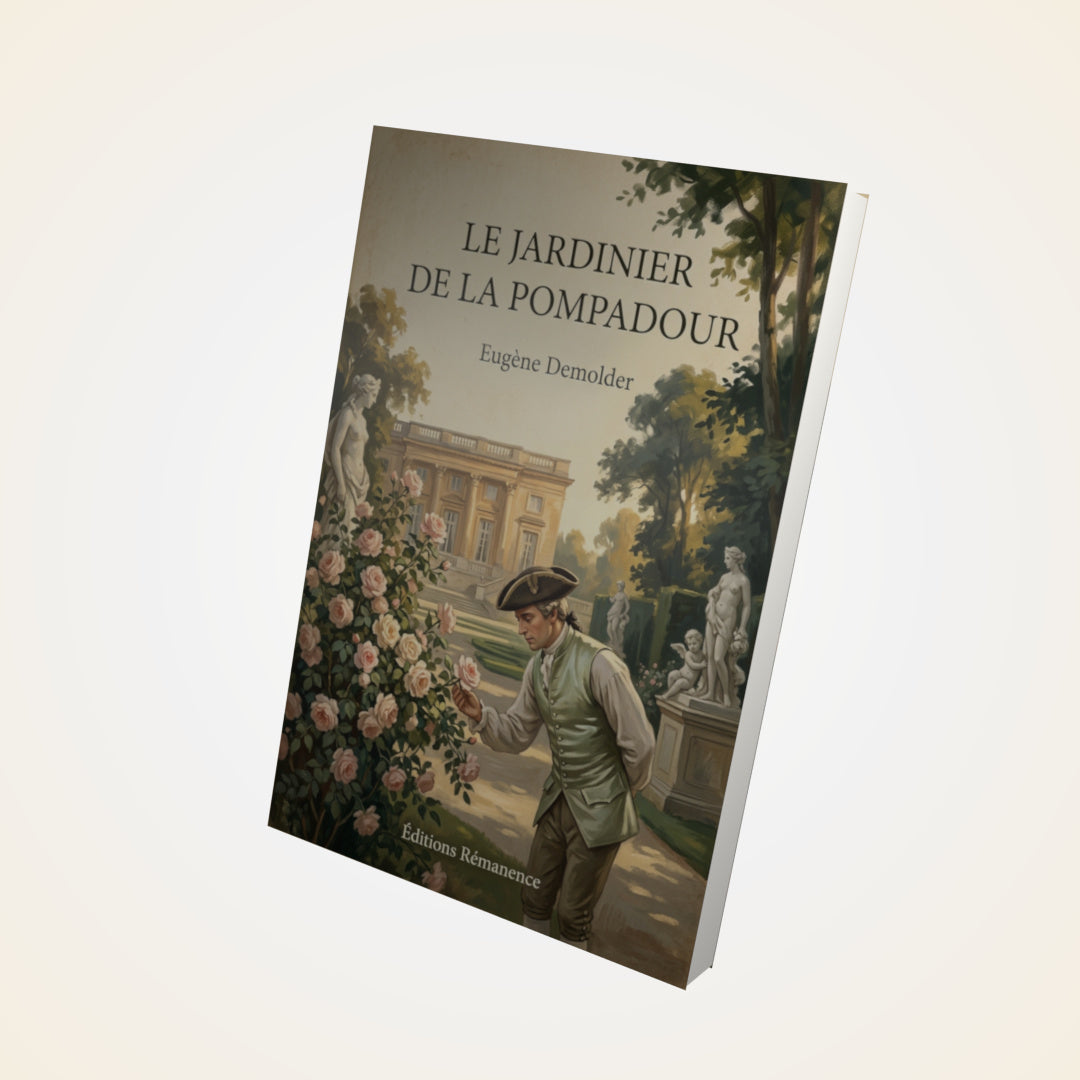 Livre Le jardinier de la Pompadour - Eugène Demolder - Couverture 3D