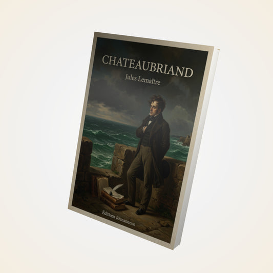 Livre Chateaubriand - Jules Lemaître - Couverture 3D