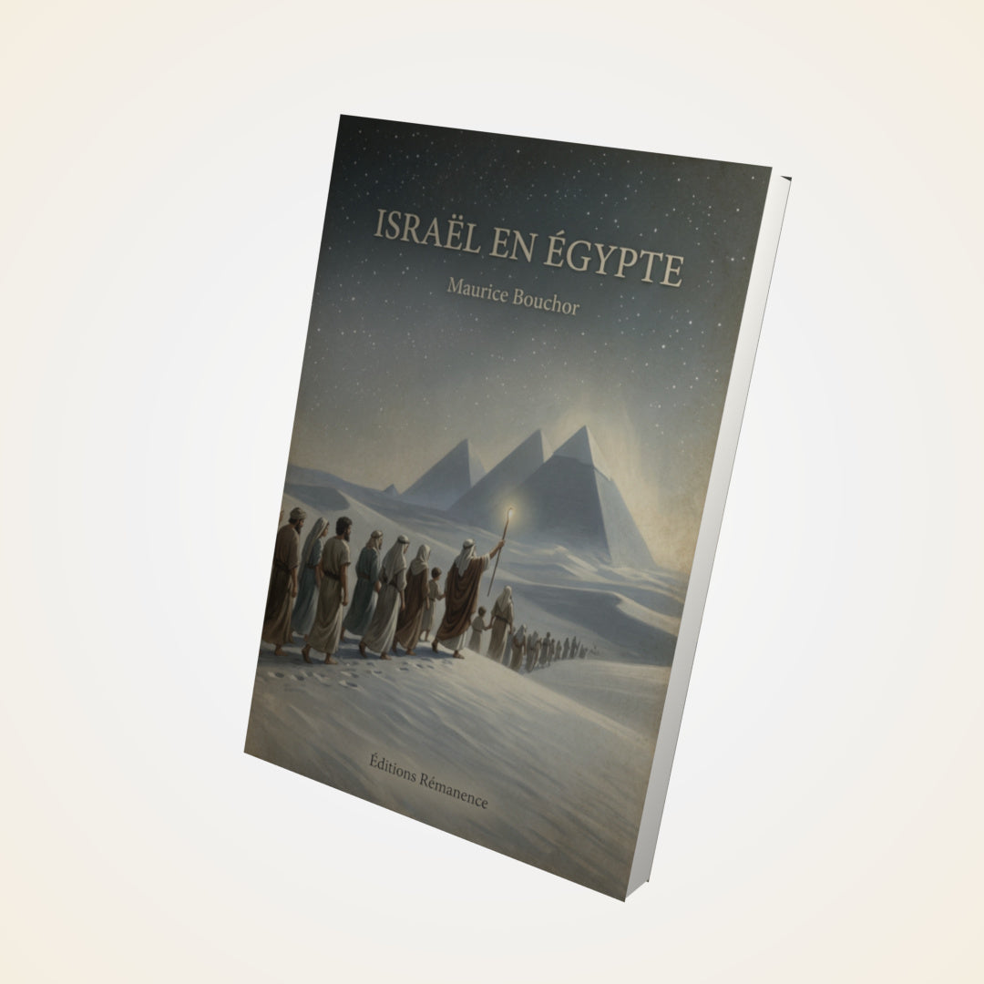 Livre Israël en Égypte - Maurice Bouchor - Couverture 3D
