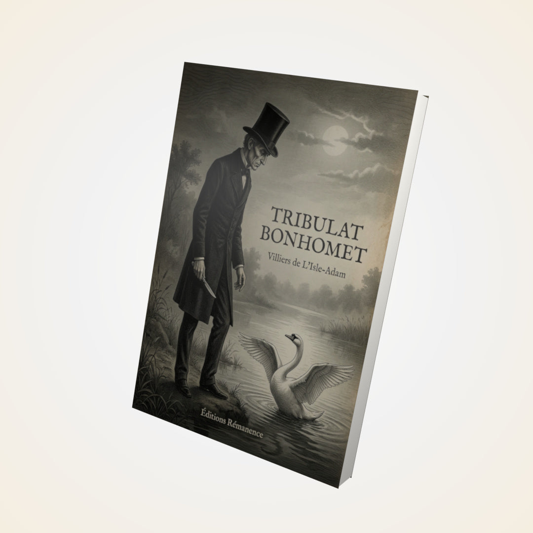 Livre Tribulat Bonhomet - Villiers de L'Isle-Adam - Couverture 3D