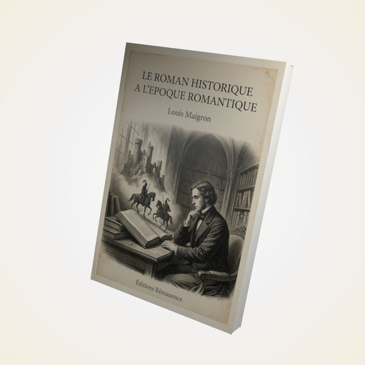 Livre Le Roman Historique a l'Epoque Romantique - Louis Maigron - Couverture 3D