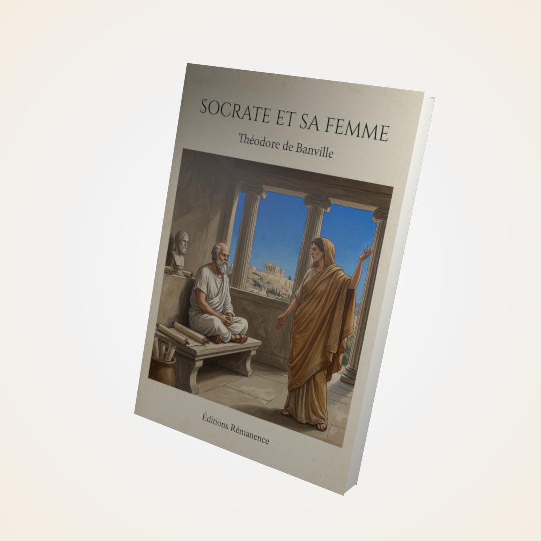 Livre Socrate et sa femme - Théodore de Banville - Couverture 3D