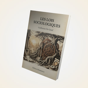 Les lois sociologiques - Guillaume De Greef