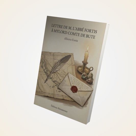 Livre Lettre de m. l'abbé Fortis à mylord comte de Bute - Alberto Fortis - Couverture 3D