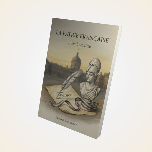 Livre La patrie française - Jules Lemaître - Couverture 3D