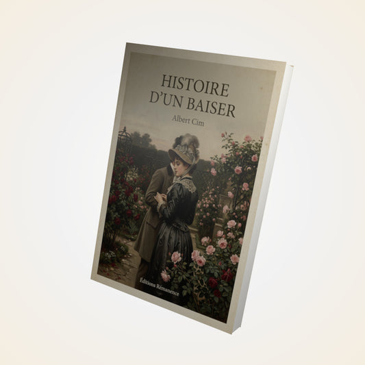 Livre Histoire d'un baiser - Albert Cim - Couverture 3D