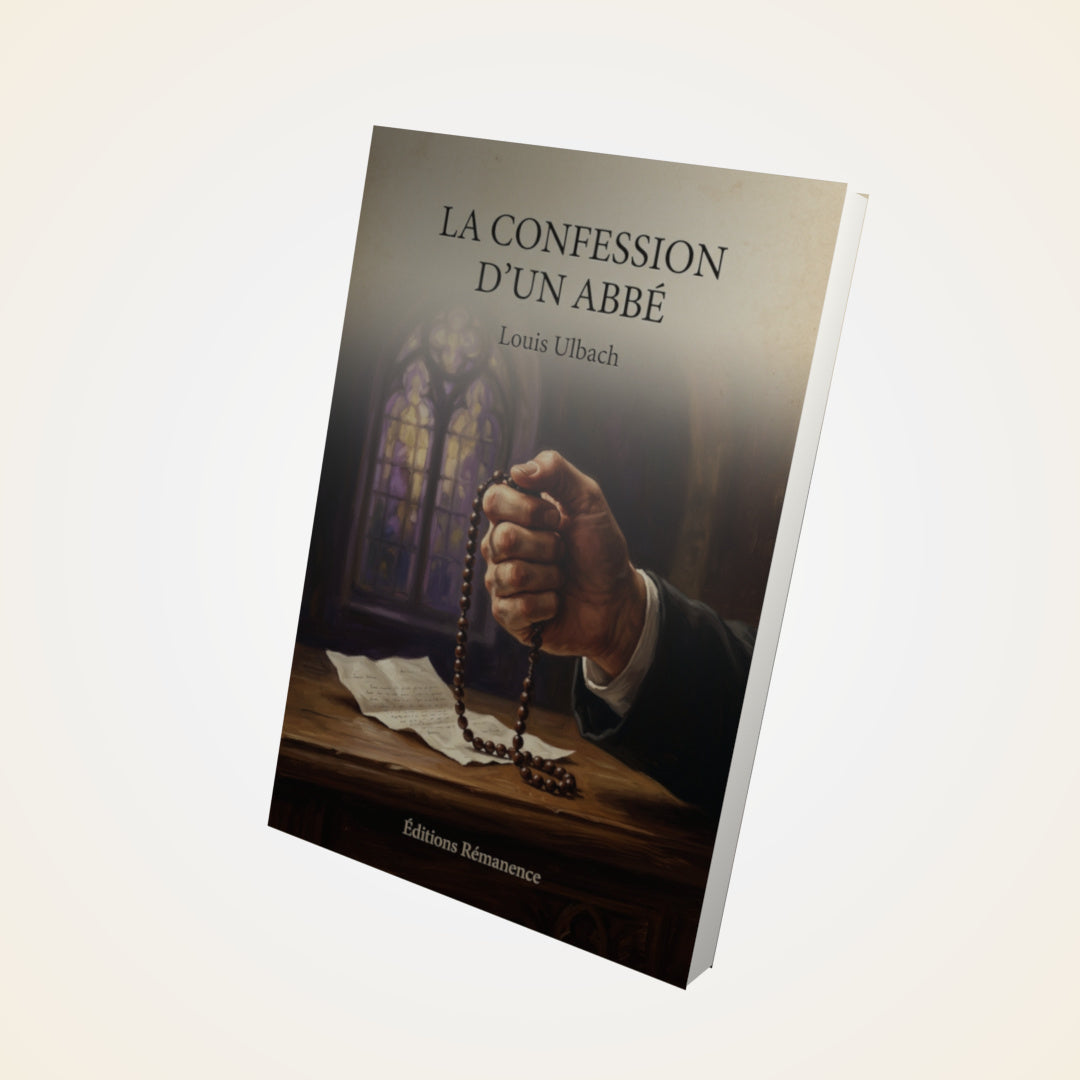 Livre La confession d'un abbé - Louis Ulbach - Couverture 3D