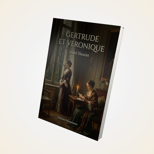 Livre Gertrude et Veronique - André Theuriet - Couverture 3D