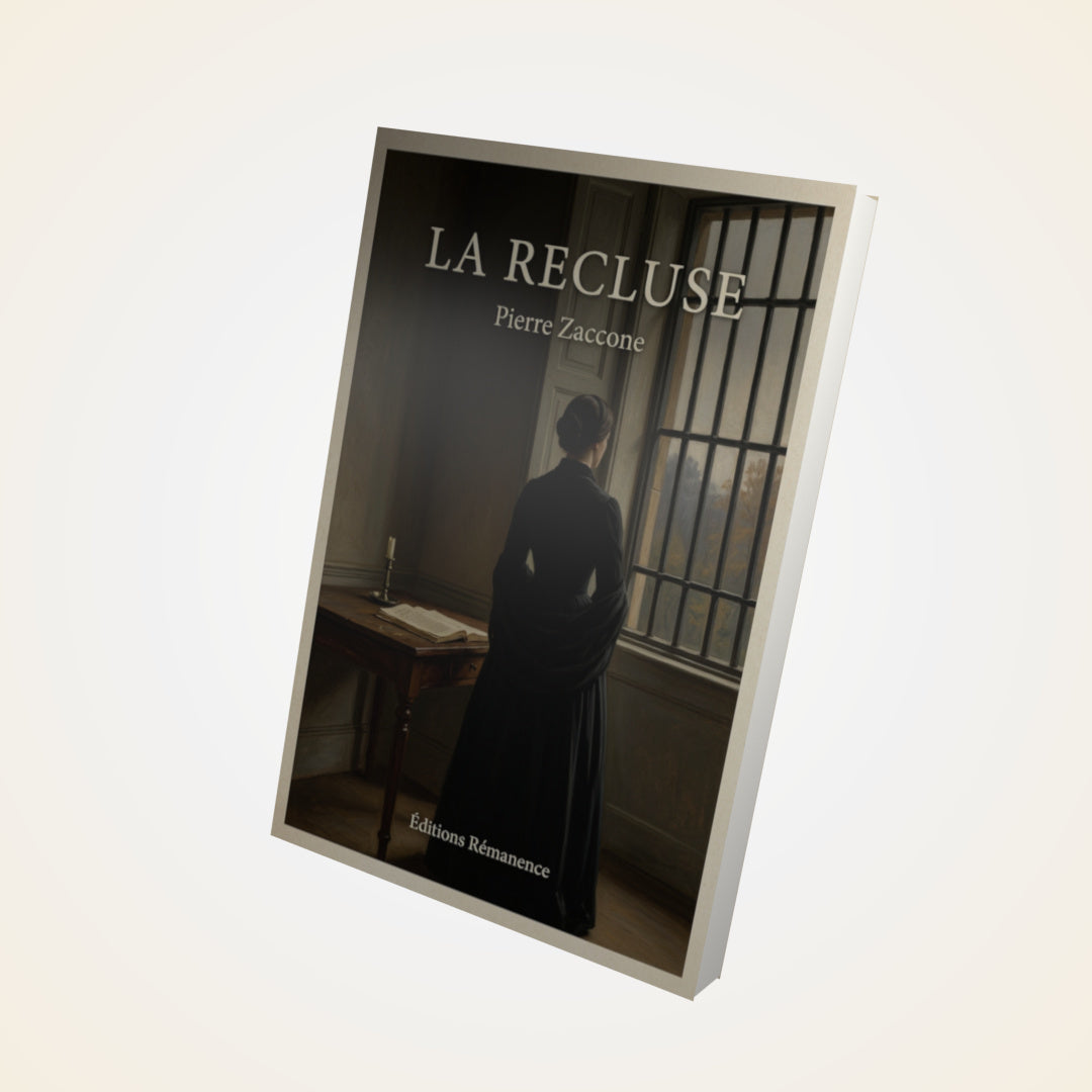 Livre La Recluse - Pierre Zaccone - Couverture 3D
