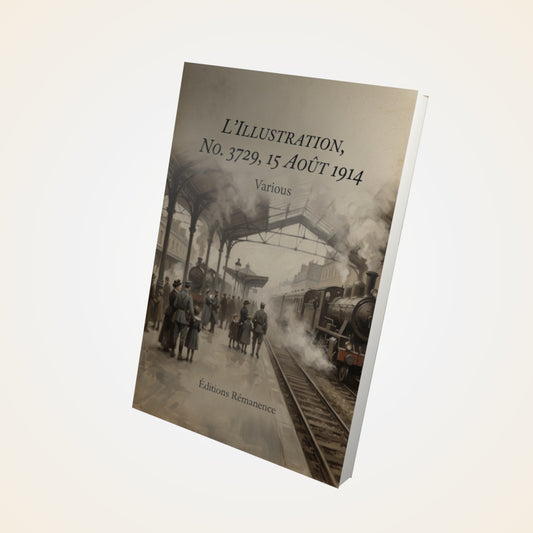 Livre L'Illustration, No. 3729, 15 Août 1914 - Various - Couverture 3D