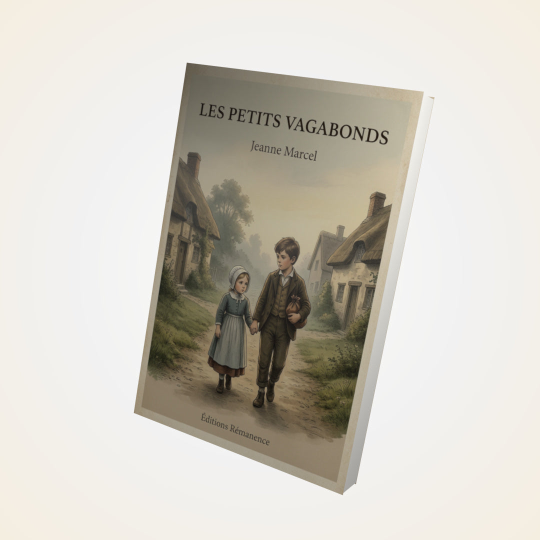 Livre Les petits vagabonds - Jeanne Marcel - Couverture 3D