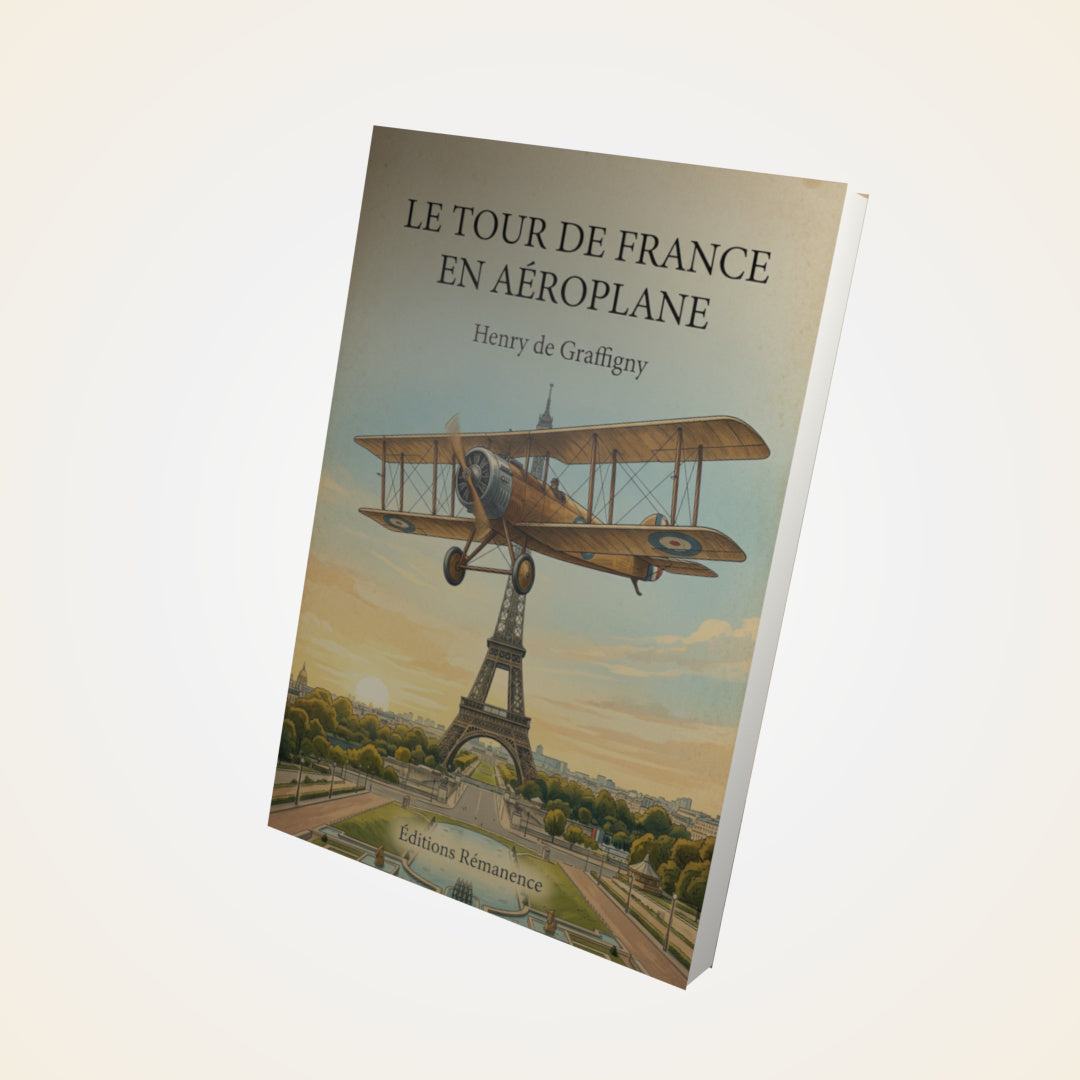 Livre Le tour de France en aéroplane - Henry de Graffigny - Couverture 3D