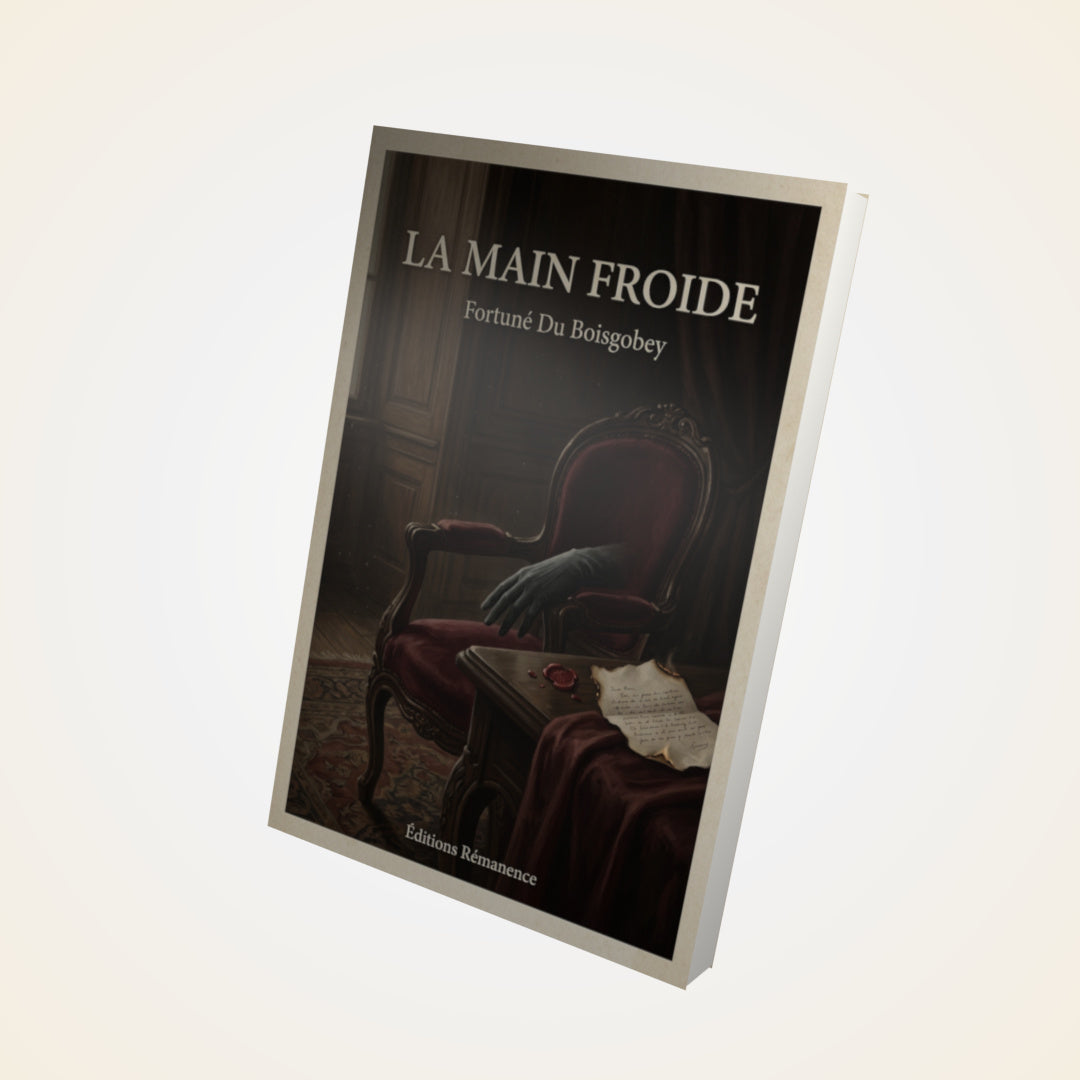 Livre La main froide - Fortuné Du Boisgobey - Couverture 3D