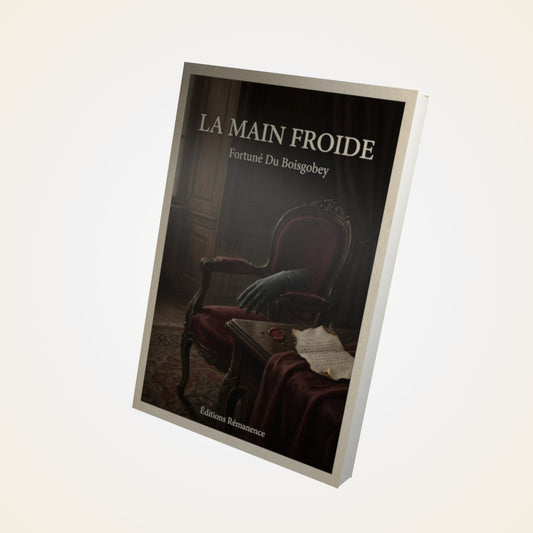 Livre La main froide - Fortuné Du Boisgobey - Couverture 3D