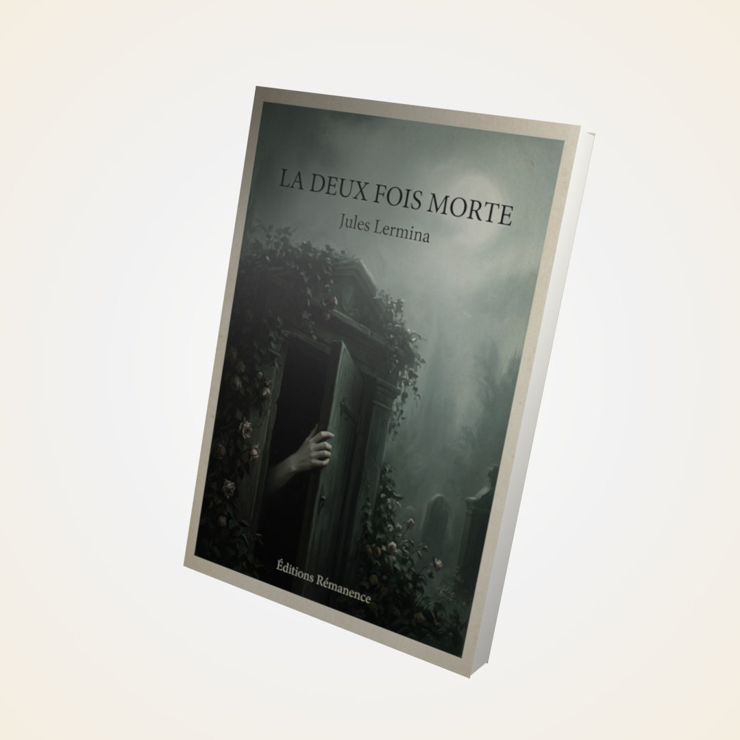 Livre La deux fois morte - Jules Lermina - Couverture 3D