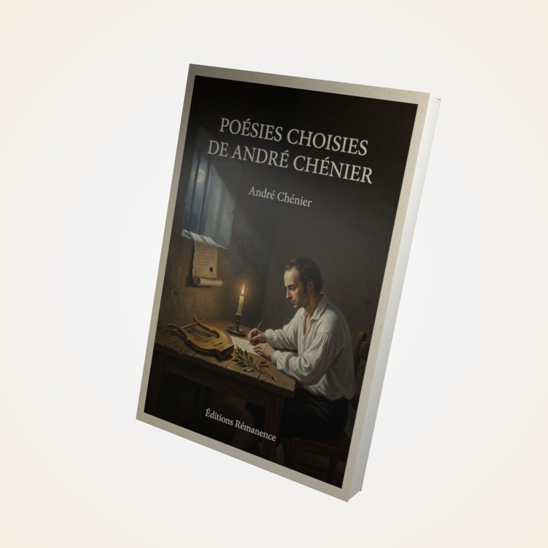 Livre Poésies choisies de André Chénier - André Chénier - Couverture 3D