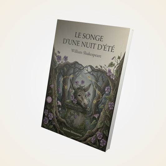 Livre Le songe d'une nuit d'été - William Shakespeare - Couverture 3D