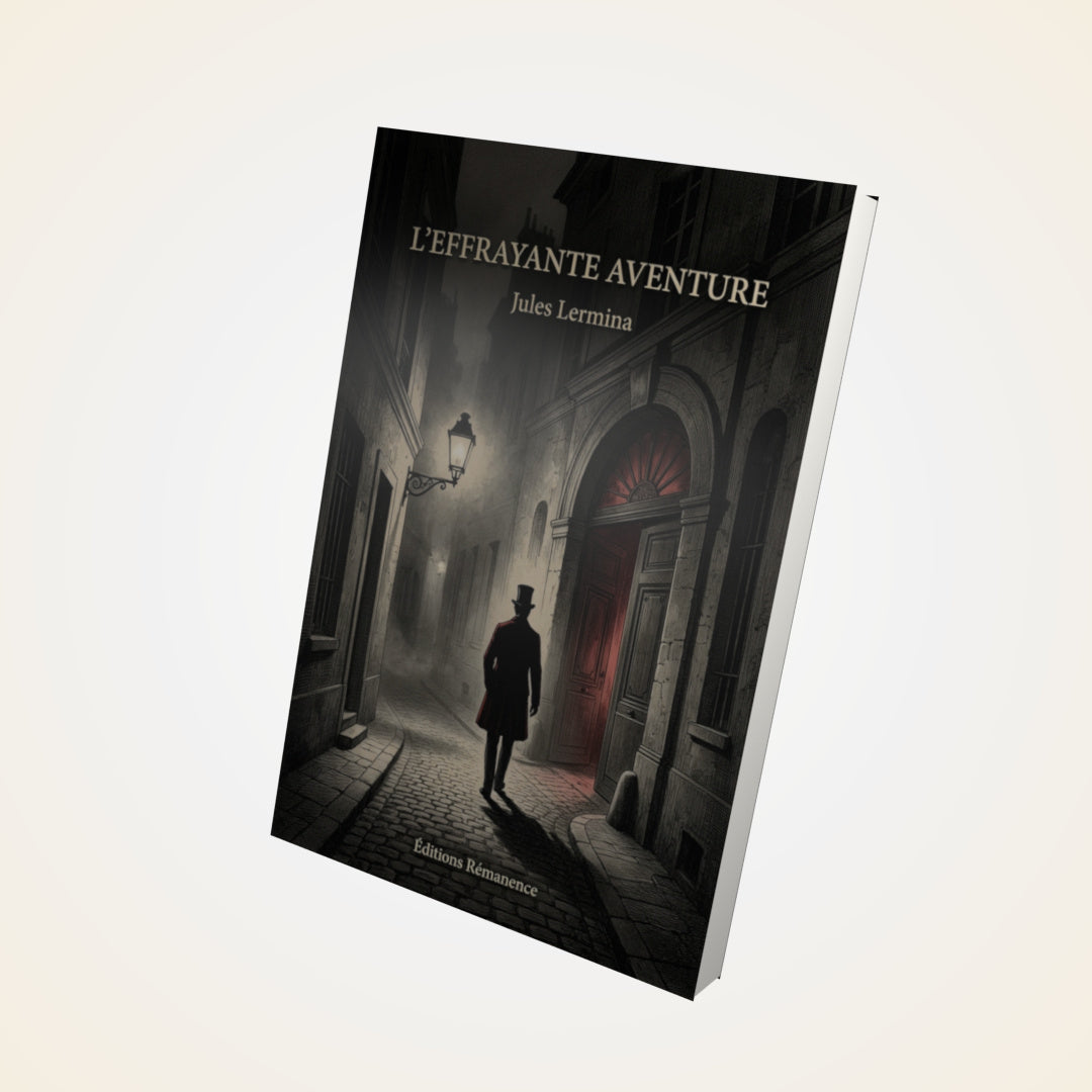 Livre L'effrayante aventure - Jules Lermina - Couverture 3D