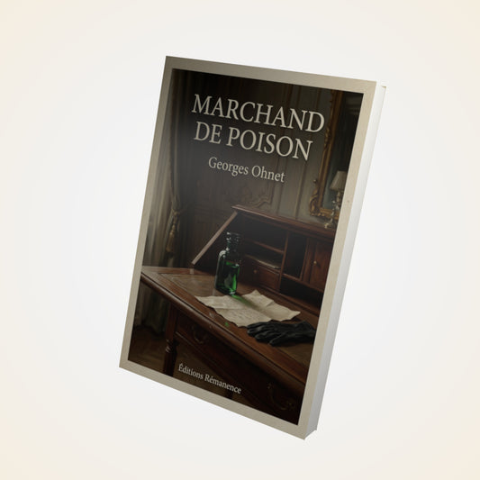 Livre Marchand de Poison - Georges Ohnet - Couverture 3D