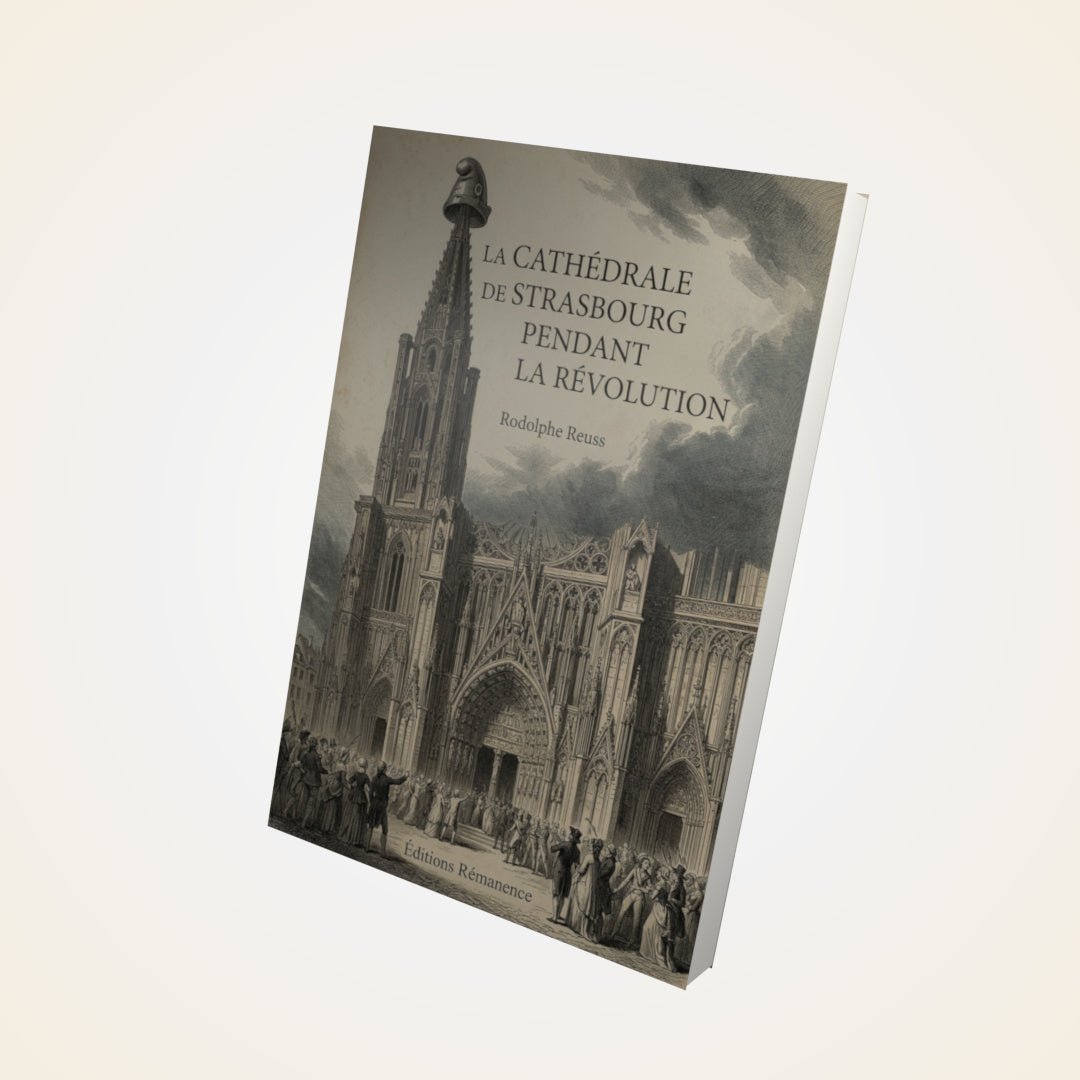 Livre La cathédrale de Strasbourg pendant la Révolution - Rodolphe Reuss - Couverture 3D