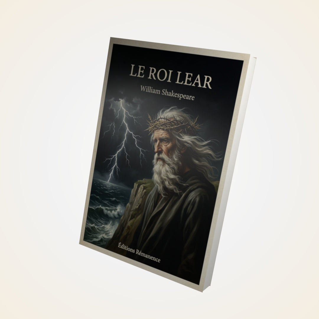Livre Le roi Lear - William Shakespeare - Couverture 3D