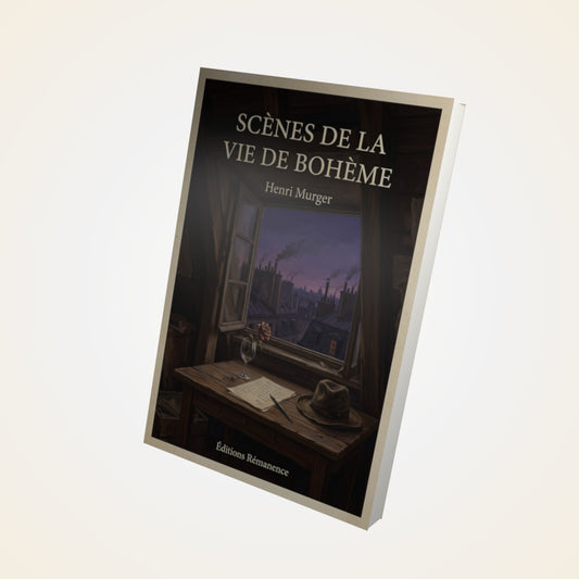 Livre Scènes de la vie de Bohème - Henri Murger - Couverture 3D