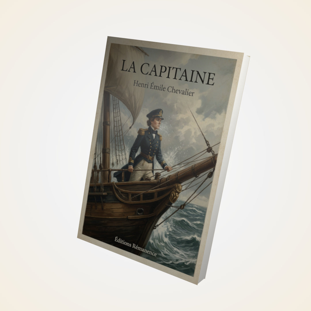 Livre La capitaine - Henri Émile Chevalier - Couverture 3D