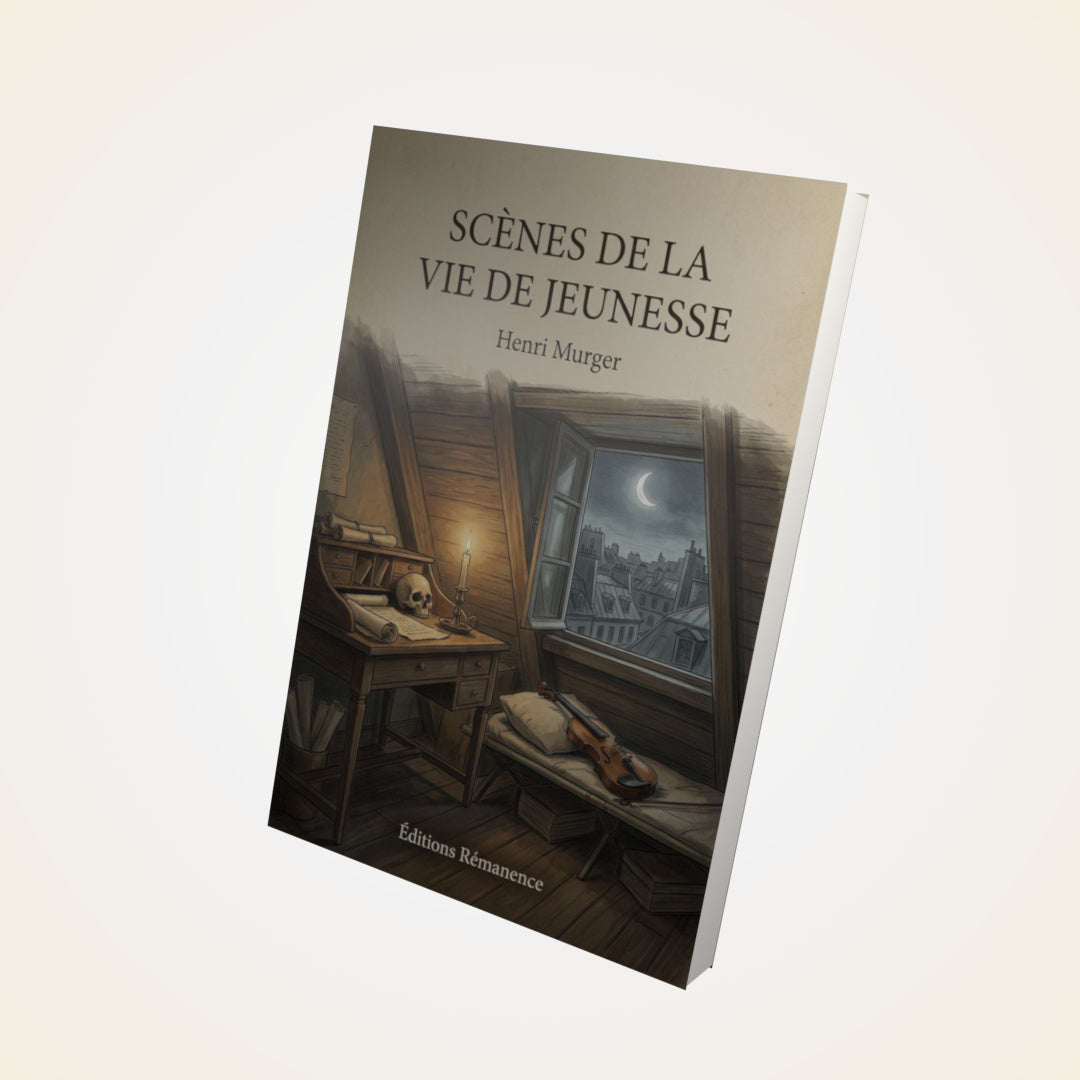 Livre Scènes de la vie de jeunesse - Henri Murger - Couverture 3D
