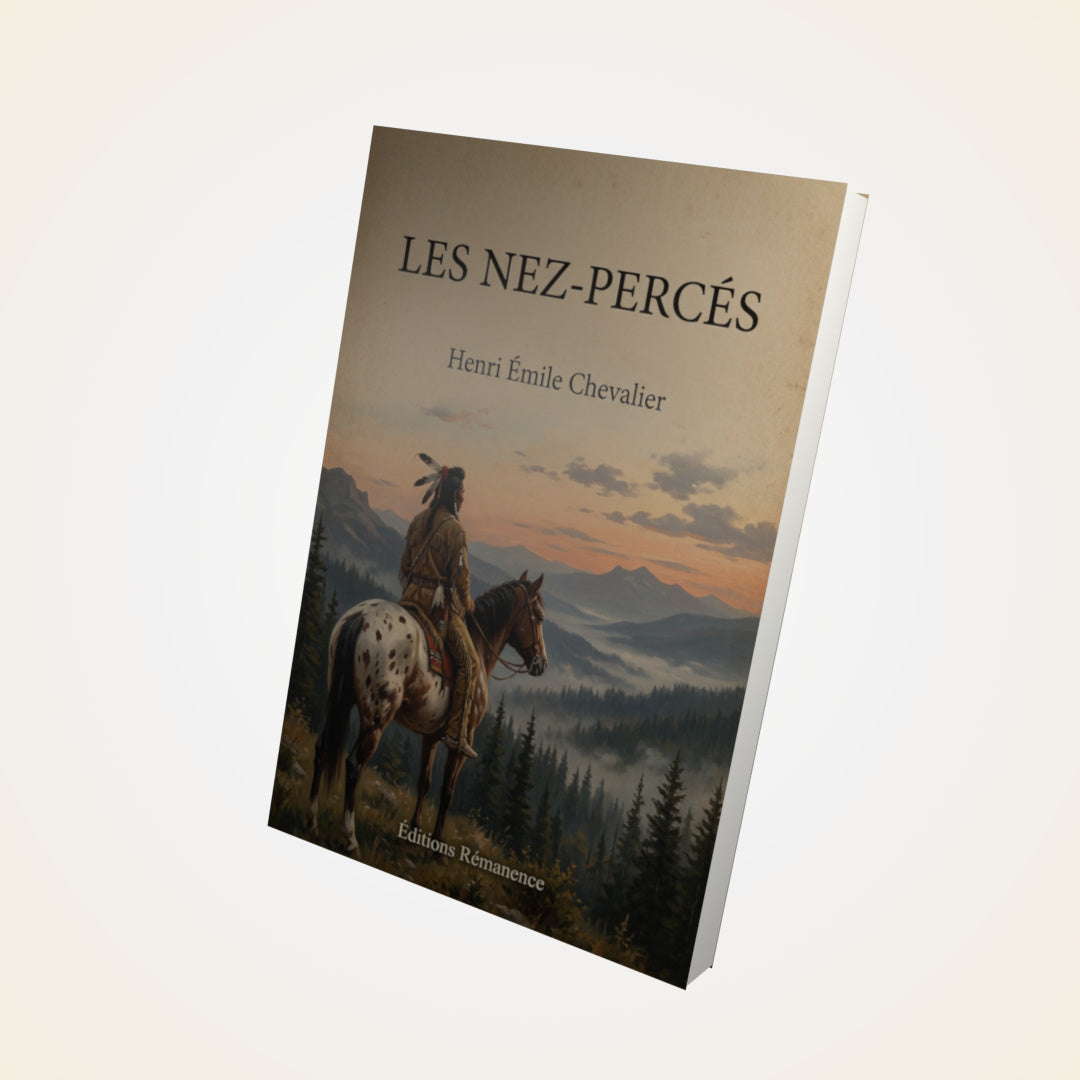 Livre Les Nez-Percés - Henri Émile Chevalier - Couverture 3D