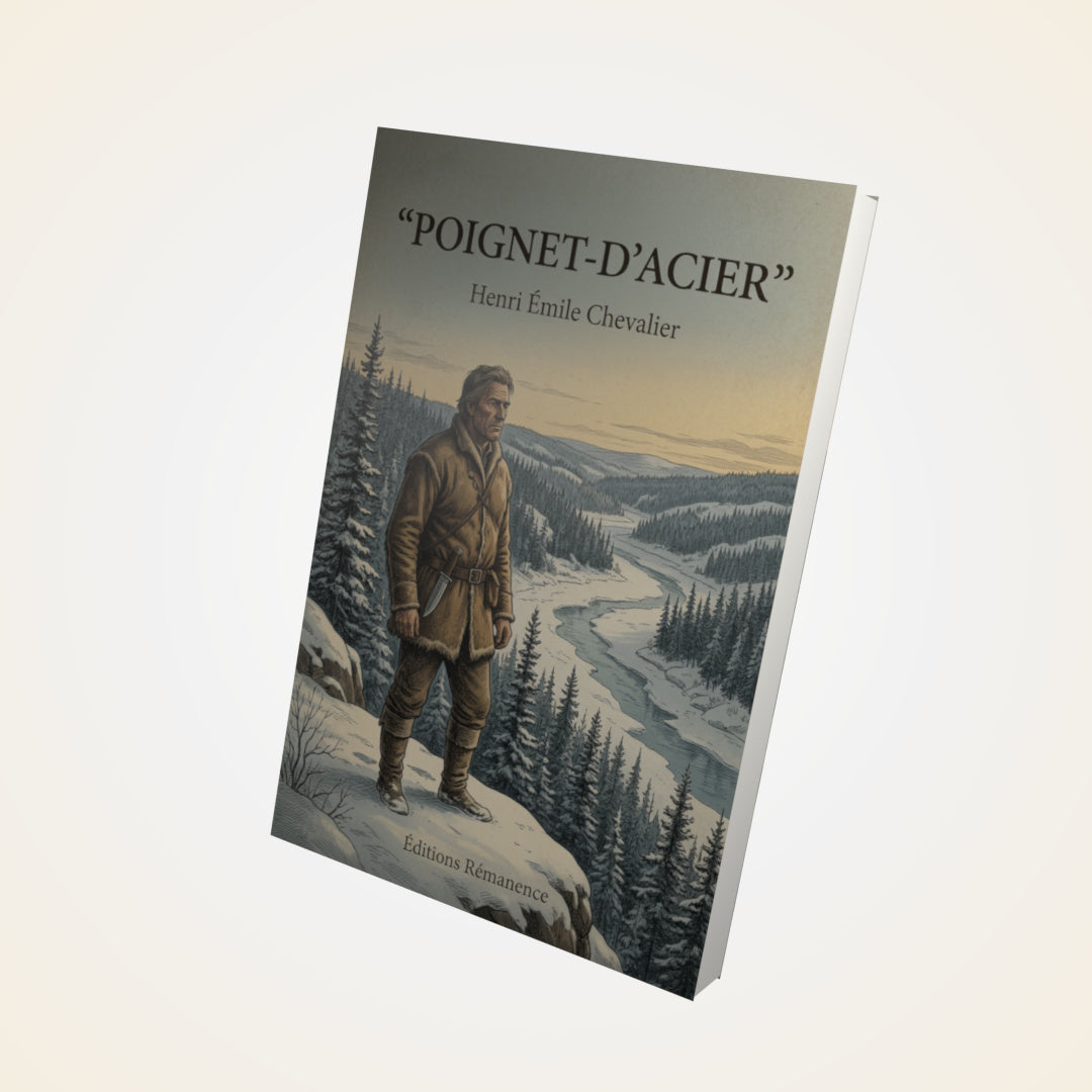 Livre Poignet-d'acier - Henri Émile Chevalier - Couverture 3D