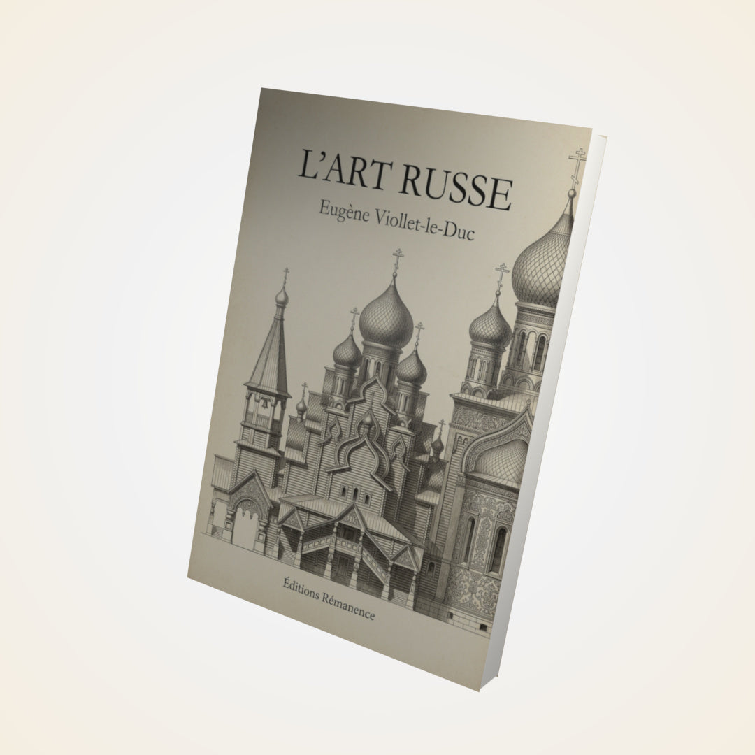Livre L'art russe - Eugène Viollet-le-Duc - Couverture 3D