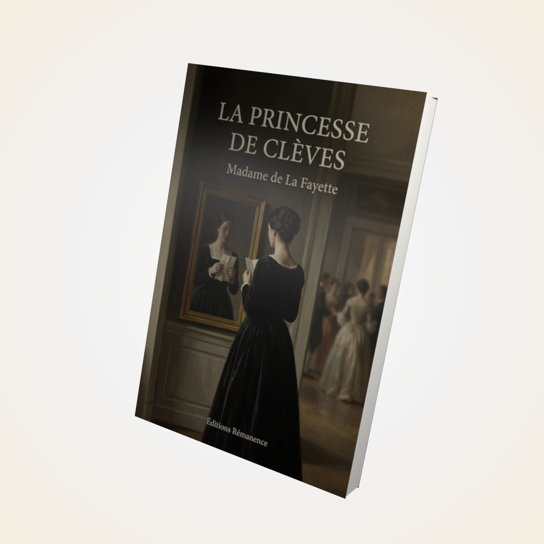 Livre La princesse de Clèves - Madame de La Fayette - Couverture 3D
