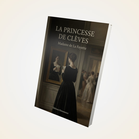 Livre La princesse de Clèves - Madame de La Fayette - Couverture 3D