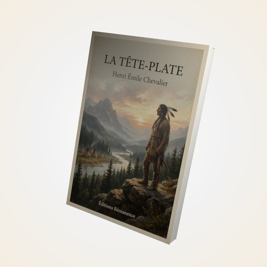 Livre La Tête-Plate - Henri Émile Chevalier - Couverture 3D